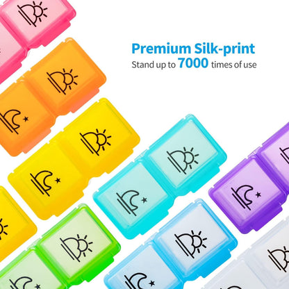 Monthly MedMate Compact Pill Organizer
