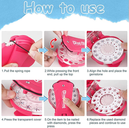 Glam Hair Gem Styling Kit