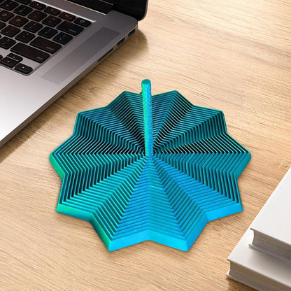 Fractal Star Fidget Focus Spinner