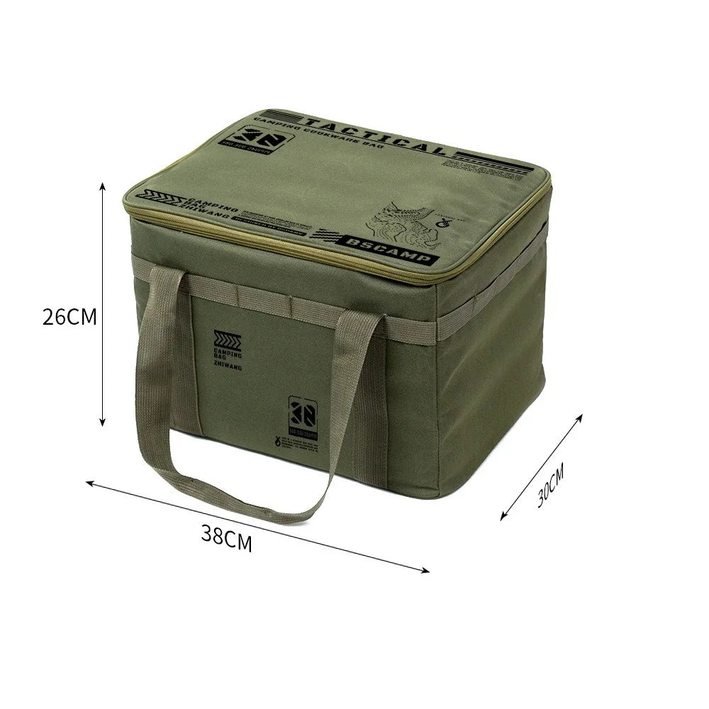 Foldable Camp Storage Box Organizer