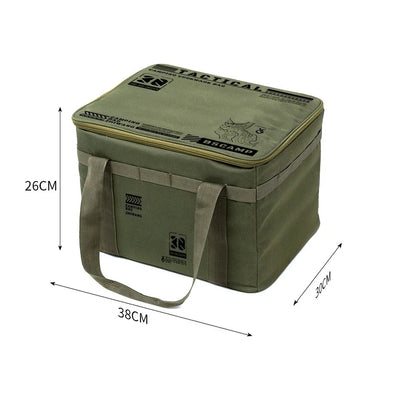 Foldable Camp Storage Box Organizer