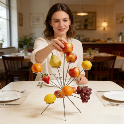 Exploded Sculptural Fruit Bowl Centerpiece