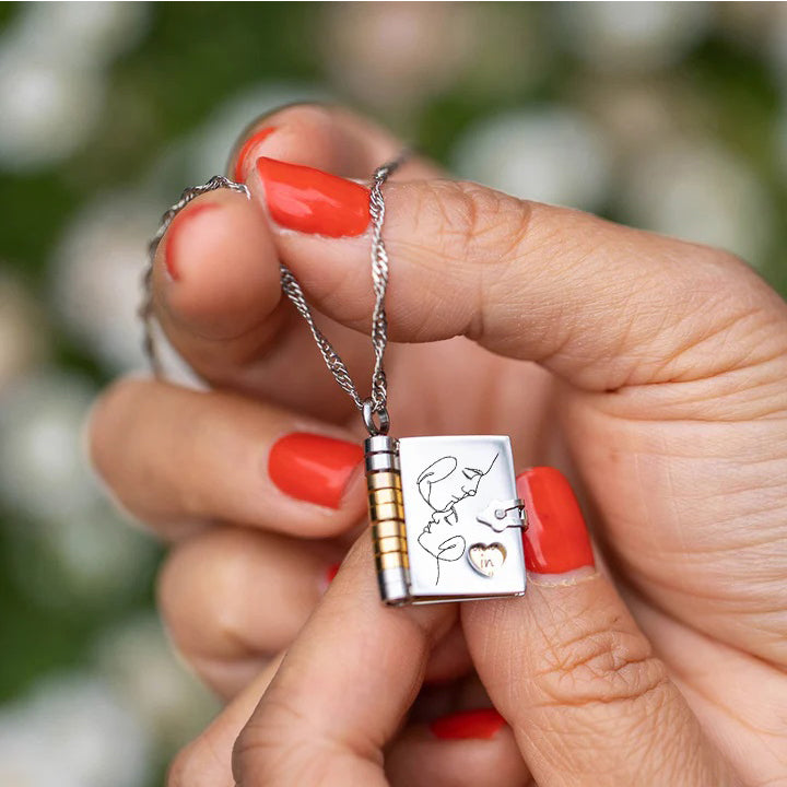 My Love Book Keepsake Necklace