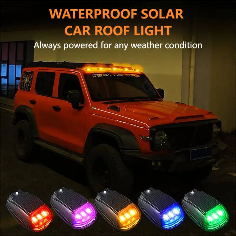 GlowGuard Car Roof Light (2 Pcs)