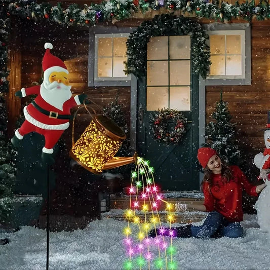🎄 Holiday Special Deal! Solar Santa Kettle Lights