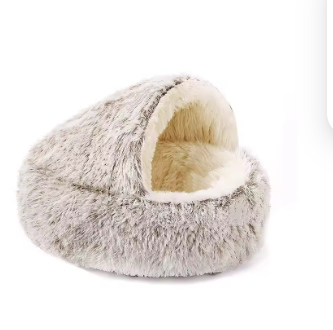 CozyNook Snuggle Den Pet Bed