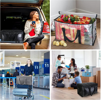 24-Gallon Extra Large Heavy Duty Foldable Moving Bags