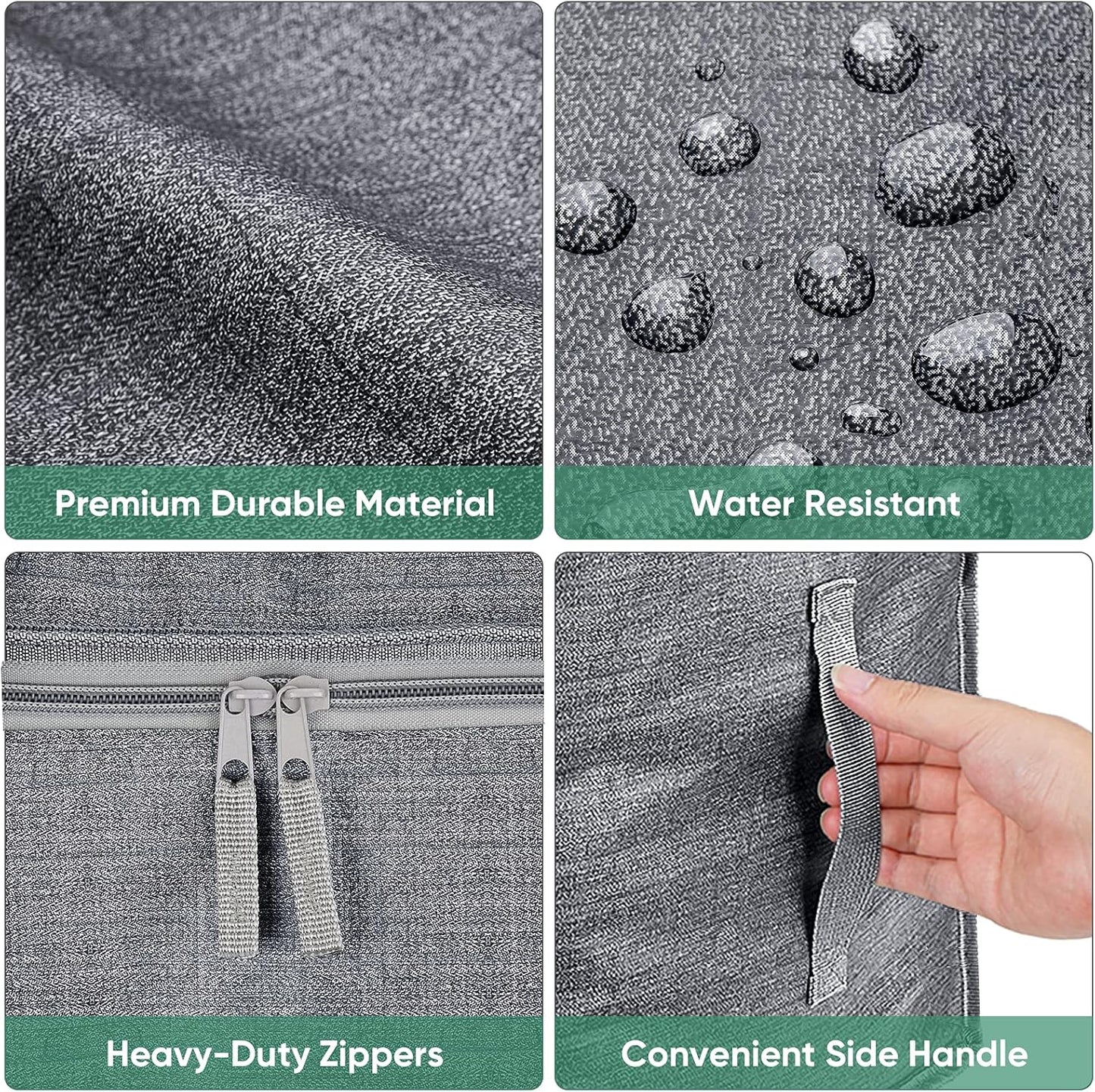 24-Gallon Extra Large Heavy Duty Foldable Moving Bags