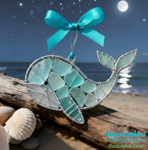 Handwrapped Sea Glass Ocean Charms