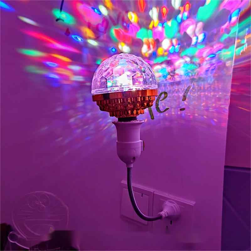 💃Colorful Rotating Disco Ball Light