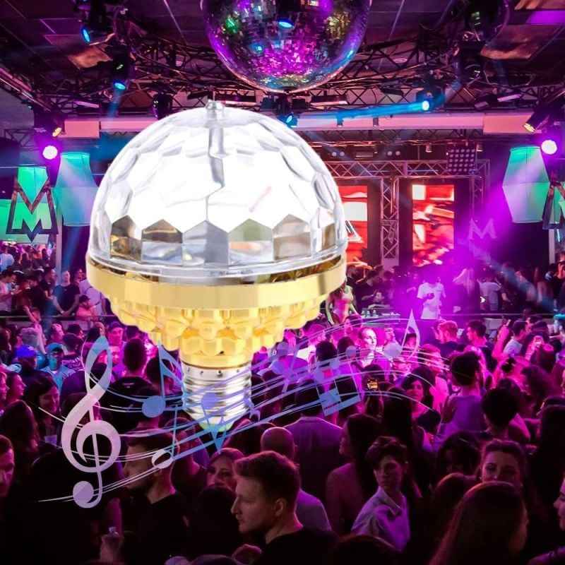 💃Colorful Rotating Disco Ball Light