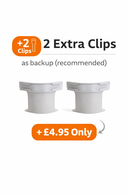 ➕ Add 2 extra clips as backup (Recommended)