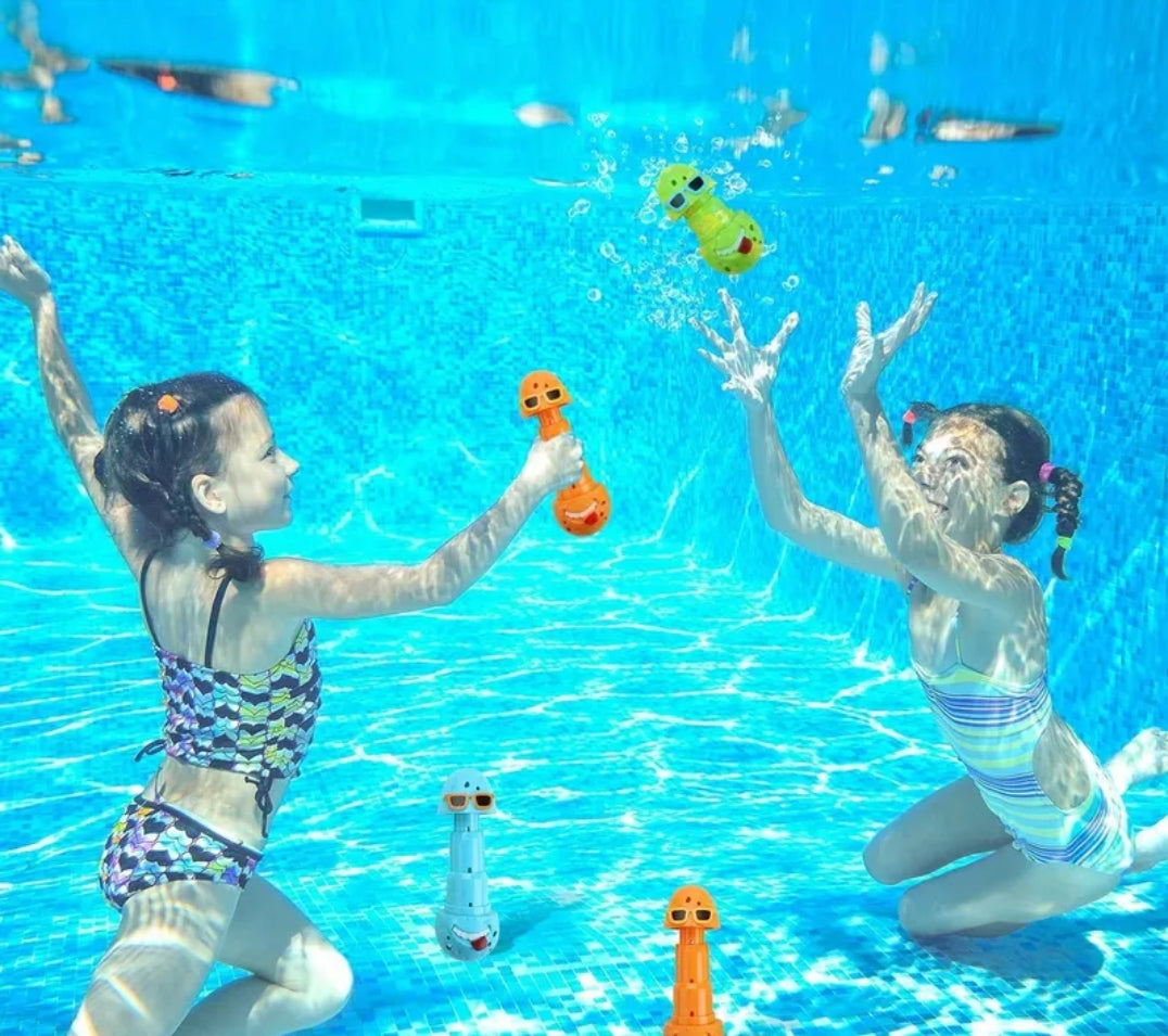 DiveBuddies™ Underwater Sinkers – 3 Pack Make Pool Time Even More Fun
