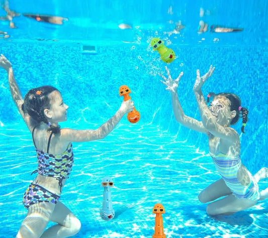 DiveBuddies™ Underwater Sinkers – 3 Pack Make Pool Time Even More Fun