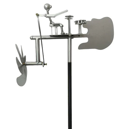 Glorex™ WindBeat Rockmill | Handmade Metal Music Wind Spinner